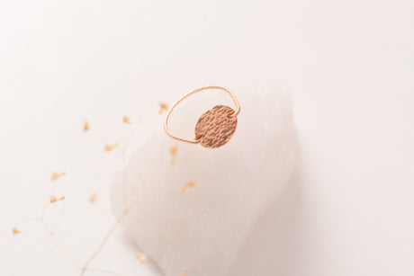 french handmade gold filled rings