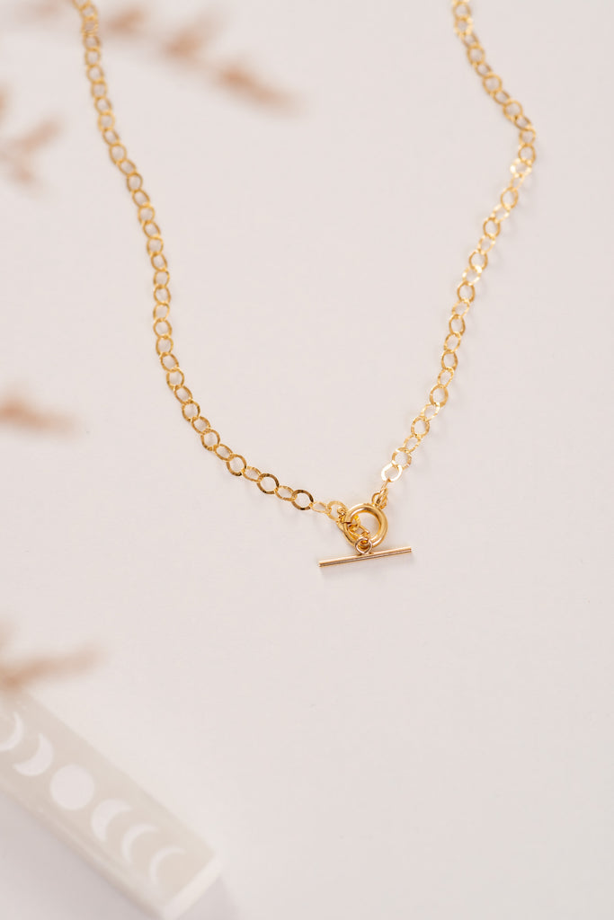 thailand inspired gold necklace