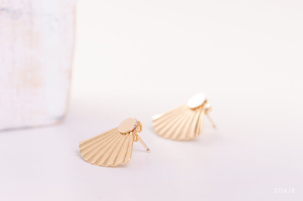 front or back gold filled earrings
